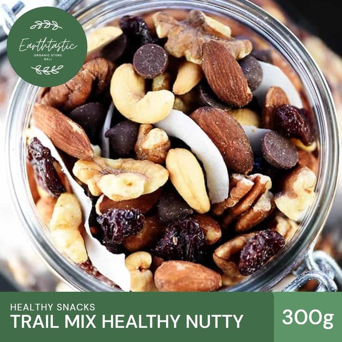 

Trail Mix Healthy Nutty (75% Mixed Nut Almond, Pecan, Wallnut, Cashew)