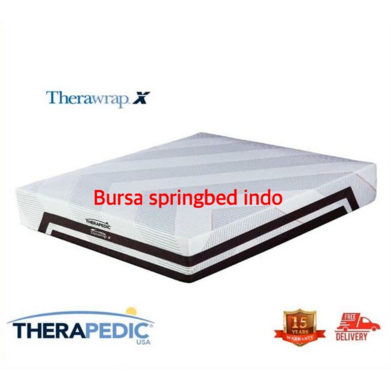 therapedic therawrap X 160 x 200 kasur spring bed