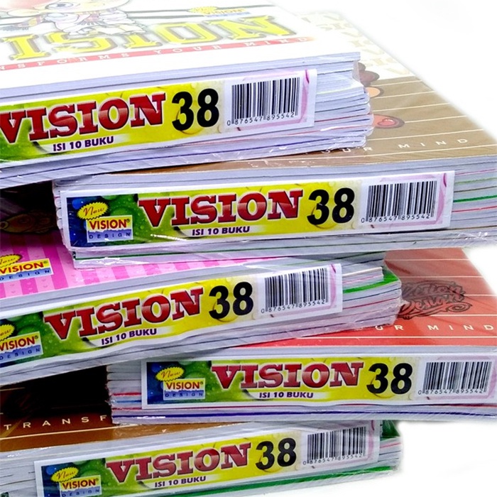 

Buku Tulis Vision 38 Lembar (Ukuran A5)