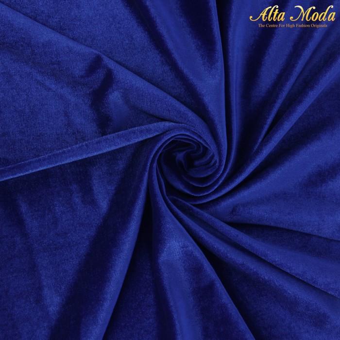 Kain | Alta Moda Silk Velvet Beludru Blue (1M)