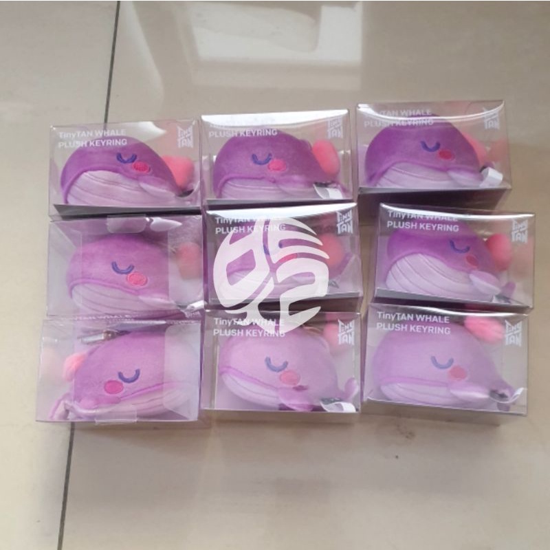 [Ready] Tiny Tan Whale Keyring Official