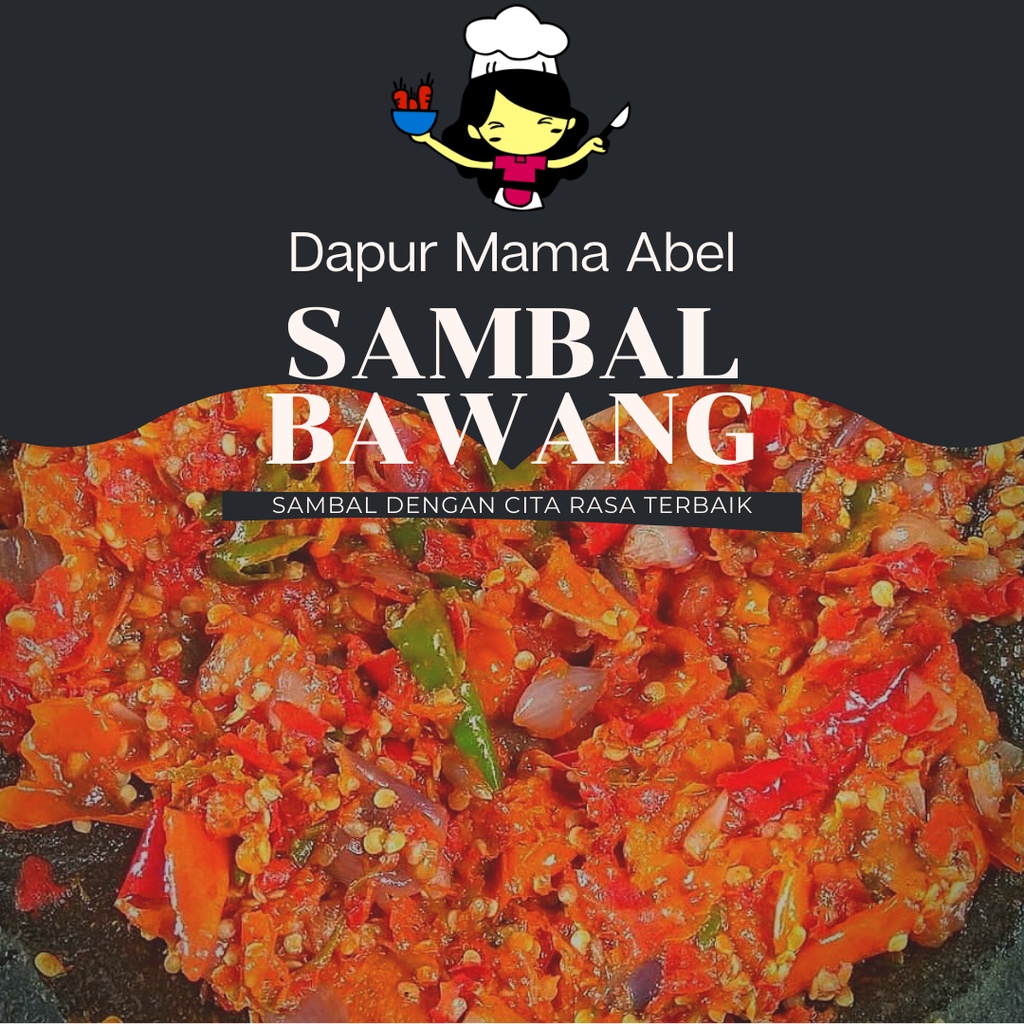 

Sambal Bawang 250gr Halal - Dapur Mama Abel