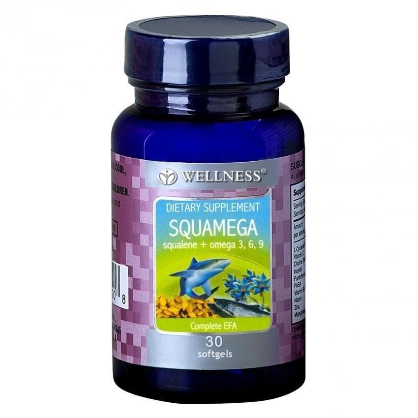 BY-5780 Wellness Squamega Squalene Dan Omega 369 - 30 Softgels Murah