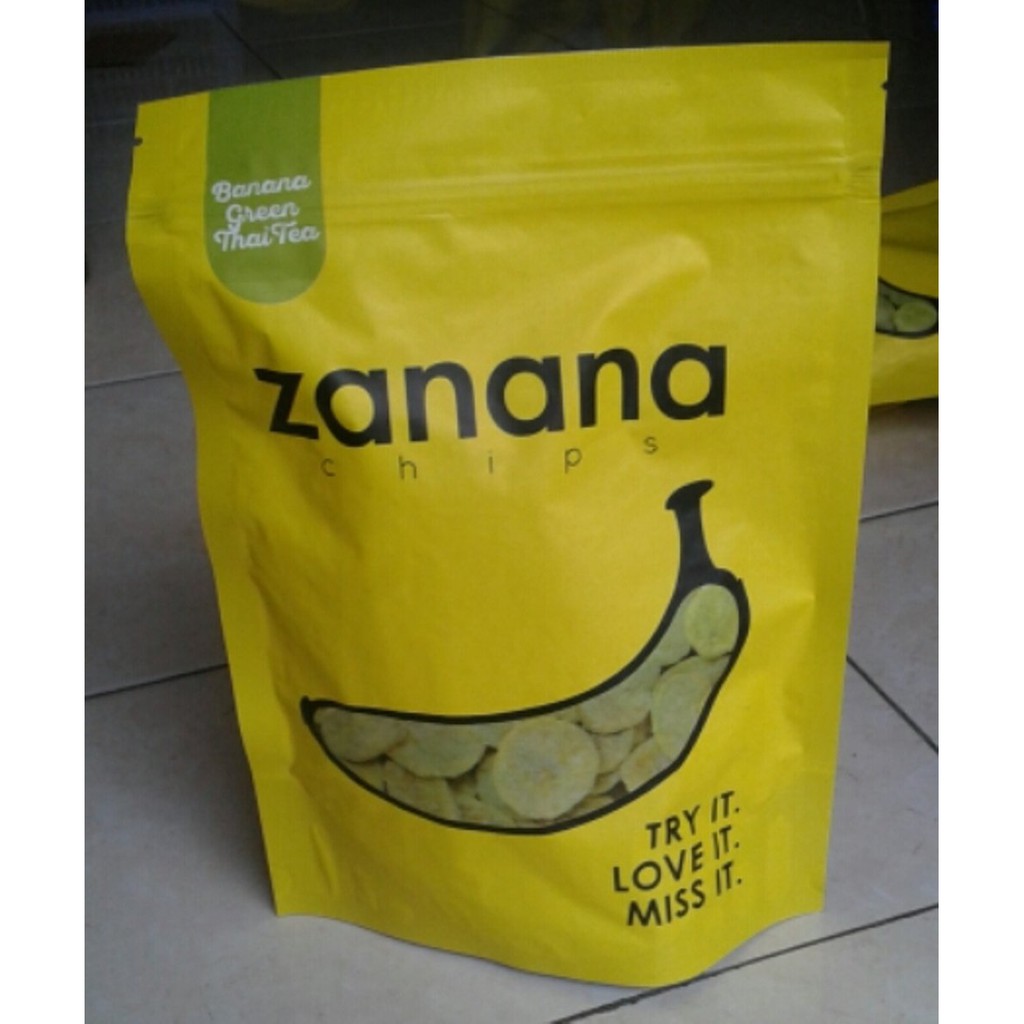 

Stok Ready ZANANA Banana Green Thai Tea Murah