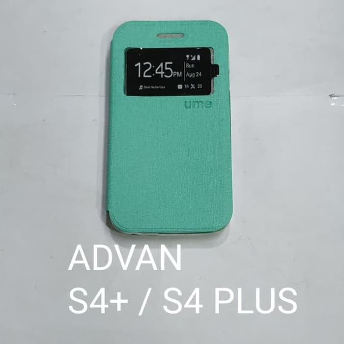 ADVAN S4 PLUS / S4+ sarung flip cover ume/ sarung model buku MANTUL