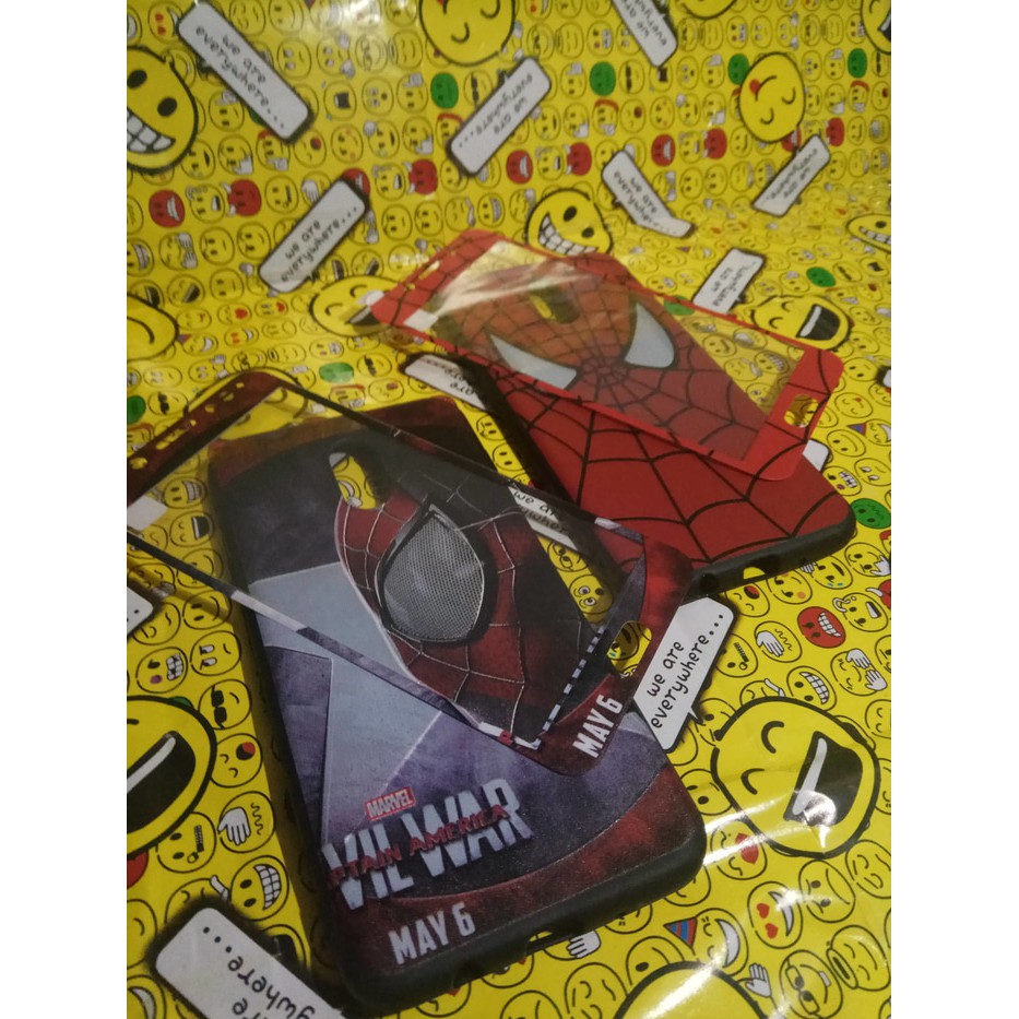 CASE SAMSUNG J7 PLUS FULL PROTECTION KARAKTER FREE TG MOTIF CASE MOTIF