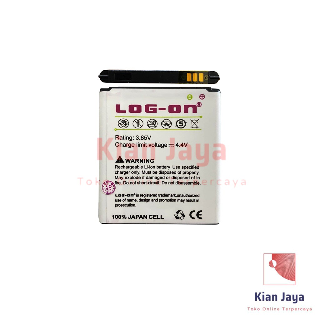 Baterai Double Power Log-on Hp Samsung Galaxy Core 2 G355 G355H Batre Batrai Battery Original Logon