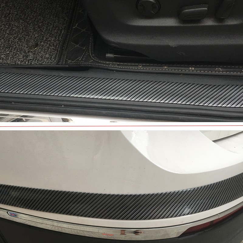 Karlor Sticker Vinyl Carbon Fiber Mobil 5 x 300 cm Stiker Mobil - Warna Hitam