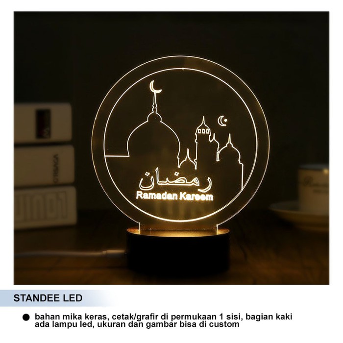 CUSTOM STANDEE LED (PLAKAT AKRILIK)