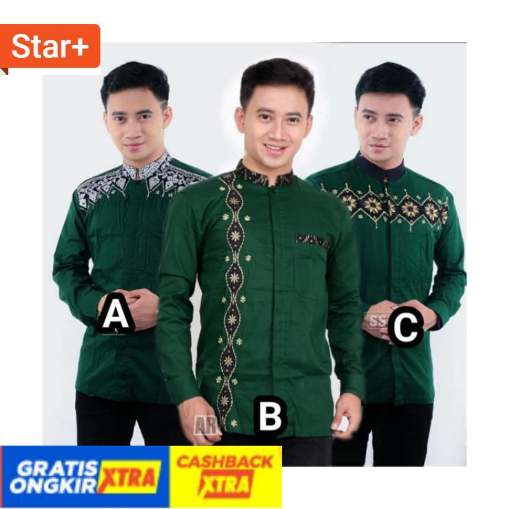  BAJU  KOKO GAMIS COWOK HABIB TERLARIS BAGUS BAJU  KOKO PRIA 