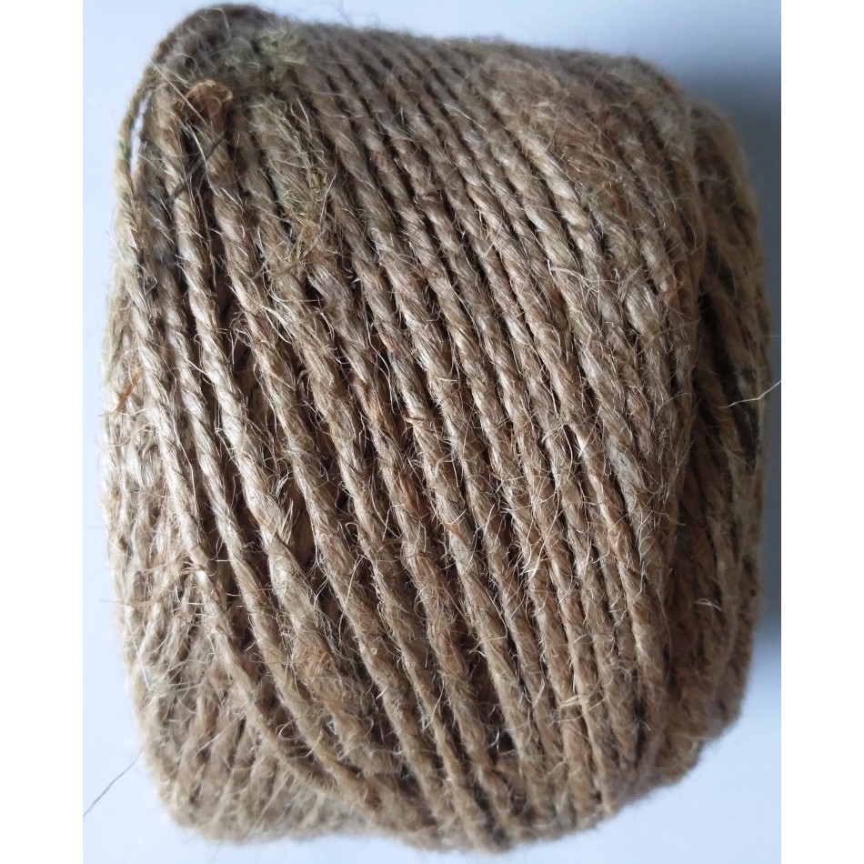 

Tali rami goni per 1 meter / tali karung goni 2ply per 1 meter