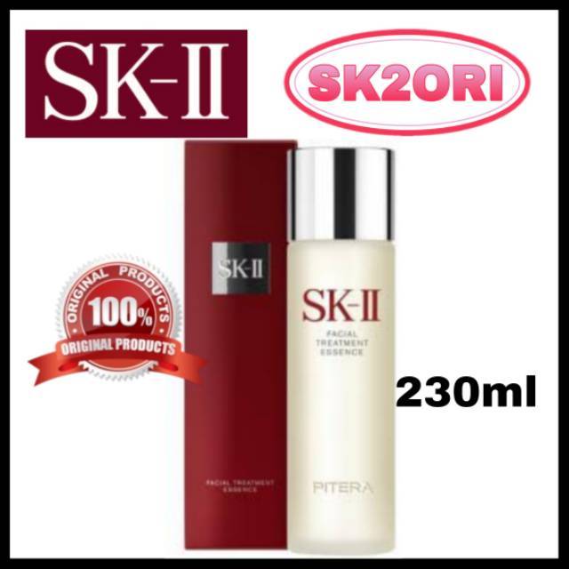 SK-II SKII SK2 SK II Facial Treatment Essence 230ML | FTE 230 ML Pitera Kulit Wajah Muka Kinclong Glowing Bercahaya Bersinar Aura