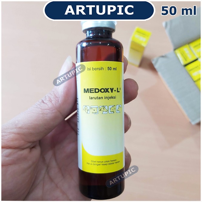 Medoxy–L 50 ml Obat OTC crd korisa snot kolera ayam unggas babi