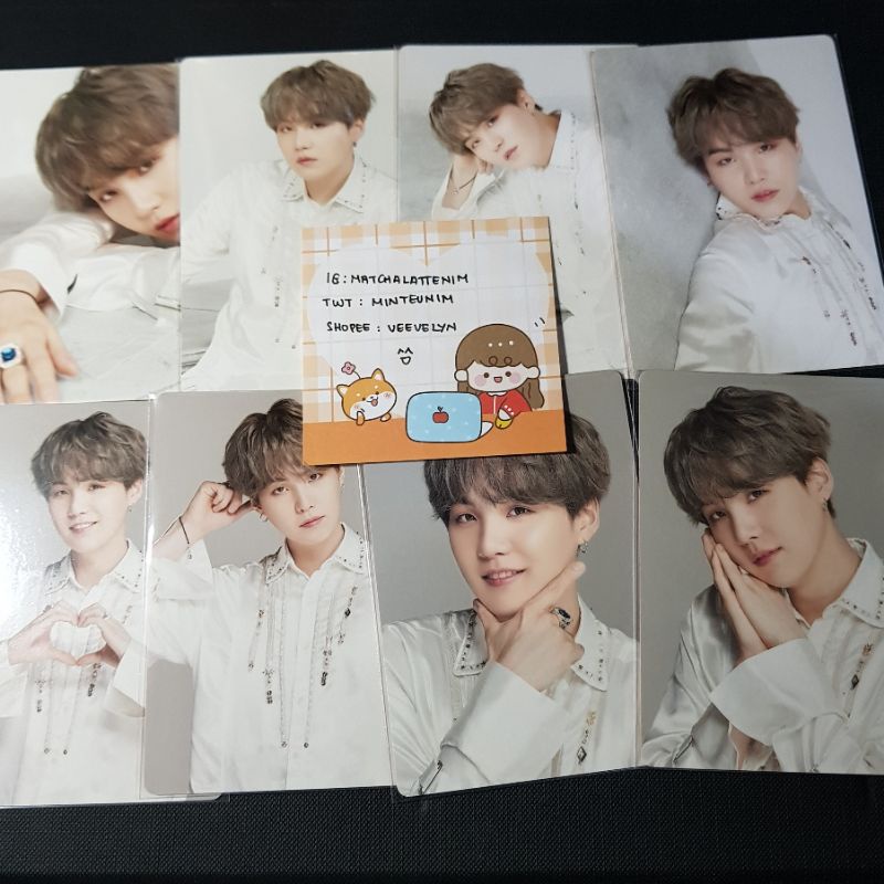 BTS SPEAK YOURSELF SYS FINAL TOUR MPC MINI PHOTOCARD SUGA SET
