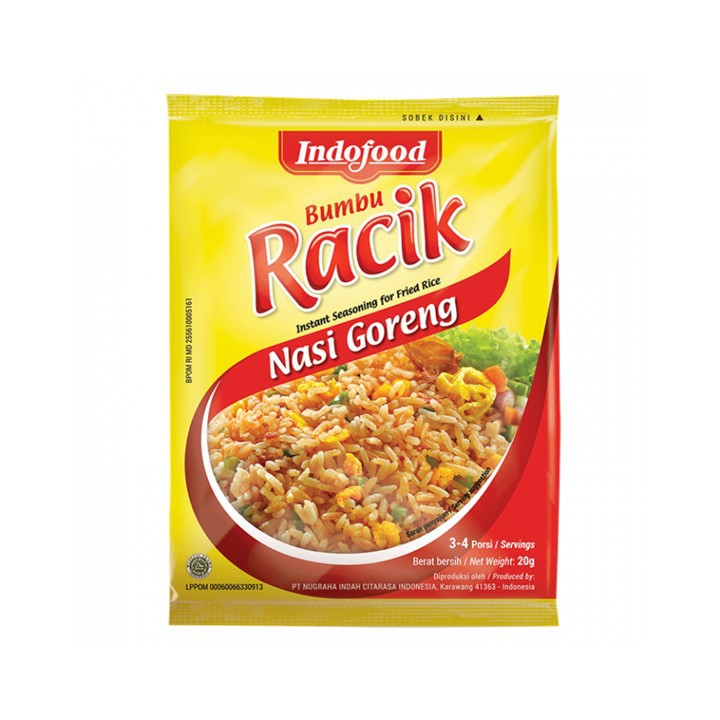 

Bumbu Racik Nasi Goreng extra Pedas 20gr //Bumbu Racik //Bumbu Nasi Goreng