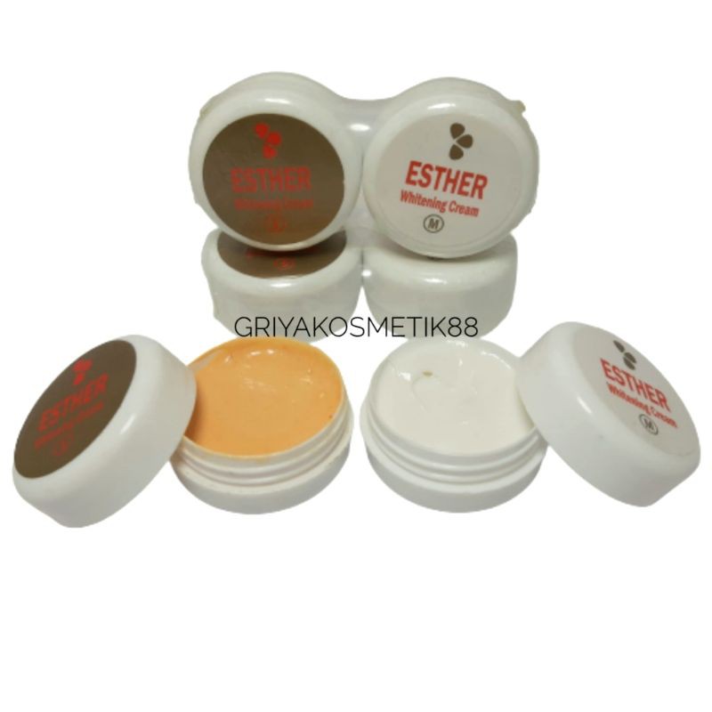 Cream Esther Whitening SM Pot Putih