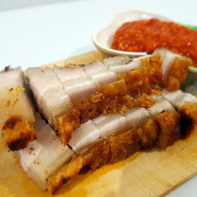 

SPECIAL!! Nyamnyam Kitchen - Babi Panggang Asin, Sambal Tauco (Kemasan 1/2 KG)