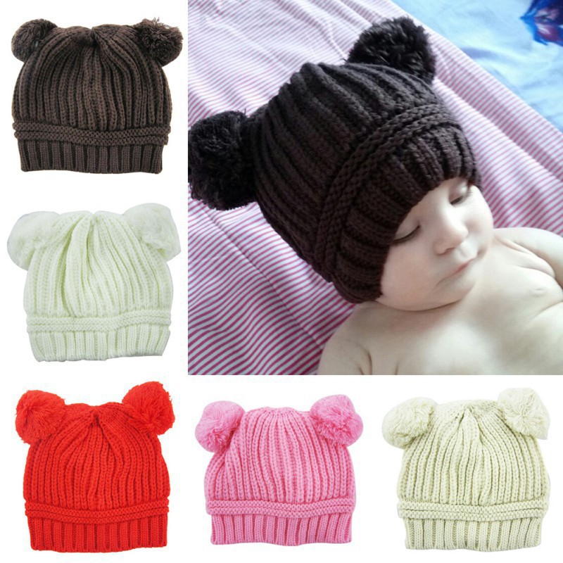 Ball Hat Import Anak Topi Kupluk Rajut Bayi Anak Laki Laki IMPORT Usia 1- 4 Tahun - Ball Hat - Kupluk Rajut Hangat Bola