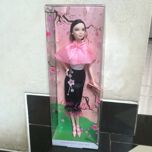 Boneka barbie ori asli original mattel baru nrfb collector love letter japanese japan