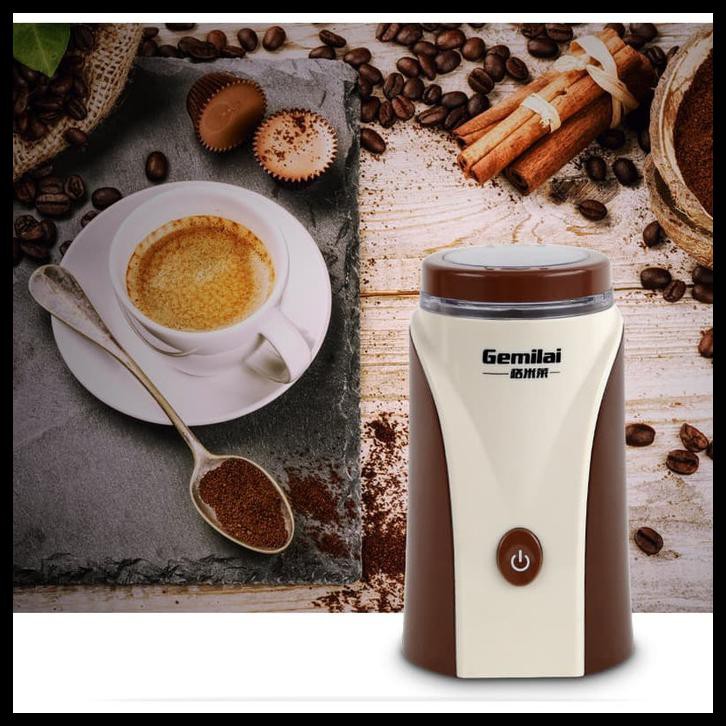 Electric Coffee Grinder Portable Mesin Penggiling Kopi Otomatis