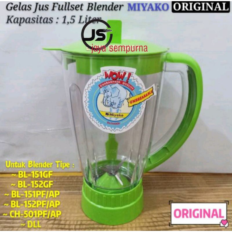 Gelas Jus MIYAKO ORIGINAL 1,5Liter