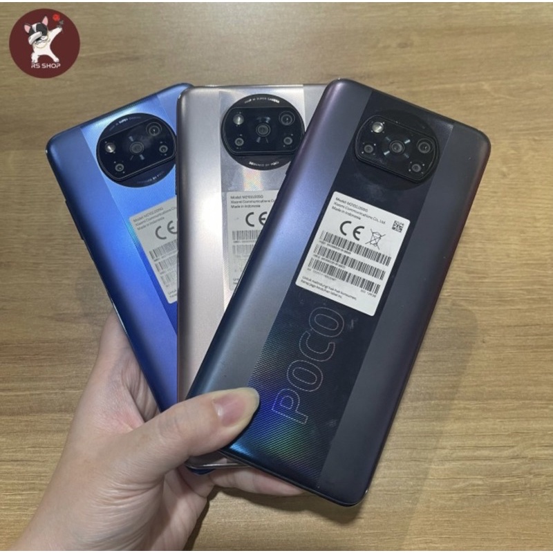 Xiaomi Pocophone X3 Pro 6/128 GB Second Resmi Imei Terdaftar