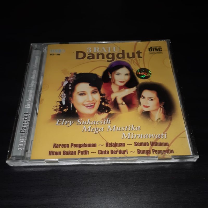 CD 3 RATU DANGDUT - Elvy Sukaesih Mega Mustika Mirnawati