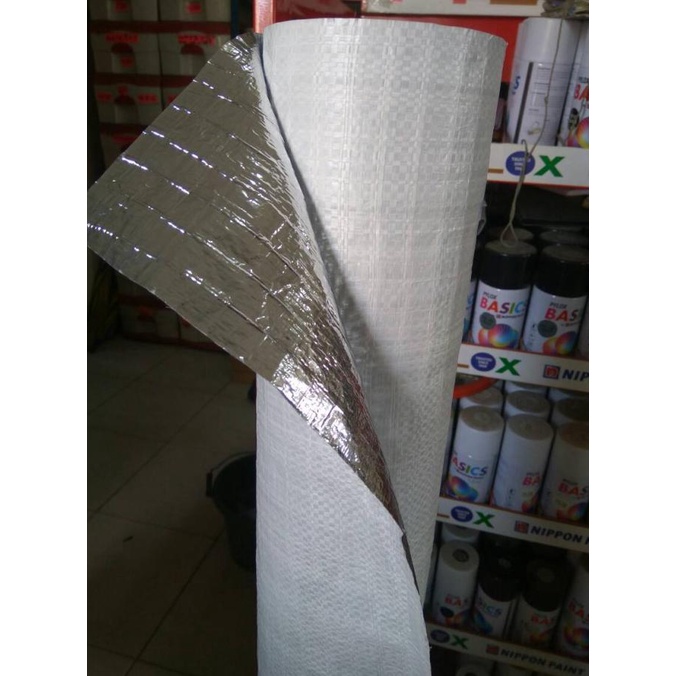 Peredam Panas Atap / Insulasi Atap / Alumunium Foil ( Harga Per Roll)