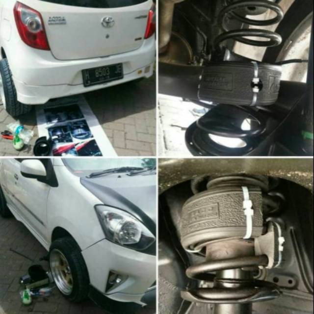 Sport Damper AGYA Paket Per depan dan Per Belakang Bergaransi 2 tahun