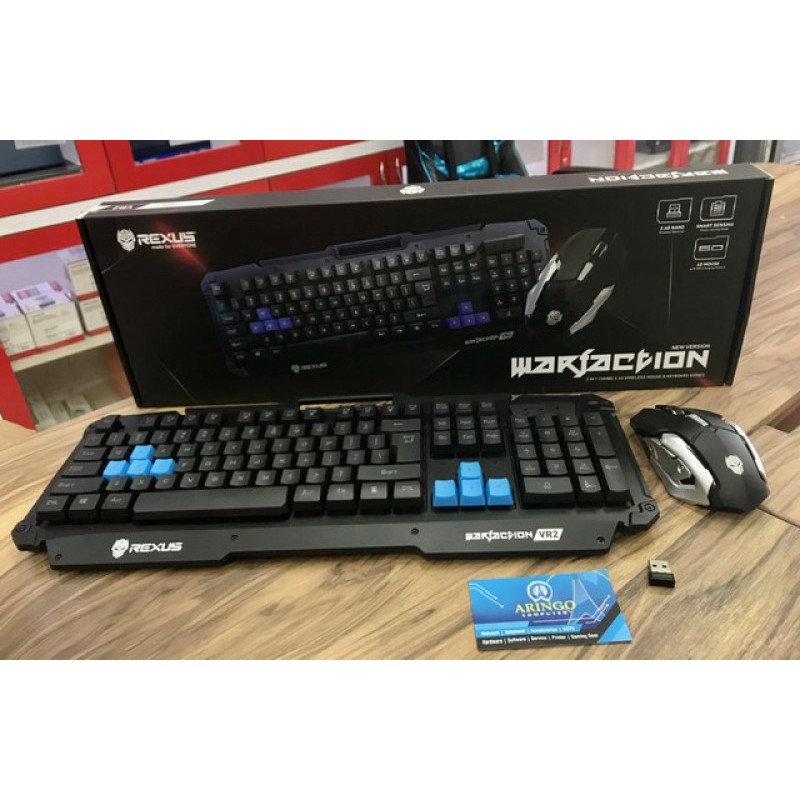 Keyboard Rexus MK WIRELESS GAMING VR2 WARFACTIO