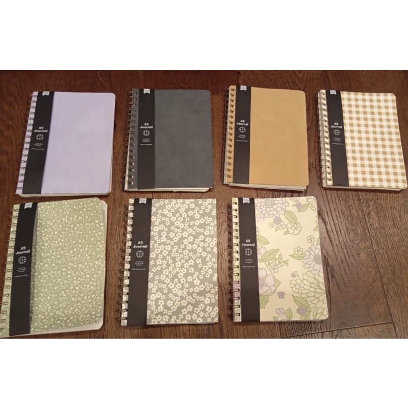 

typo a5 journal dotted pages jurnal dot notebook ring buku catatan notes