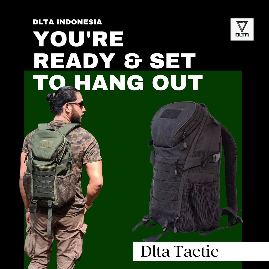 DLTA TACTIC | TAS RANSEL PRIA | TAS MUDIK