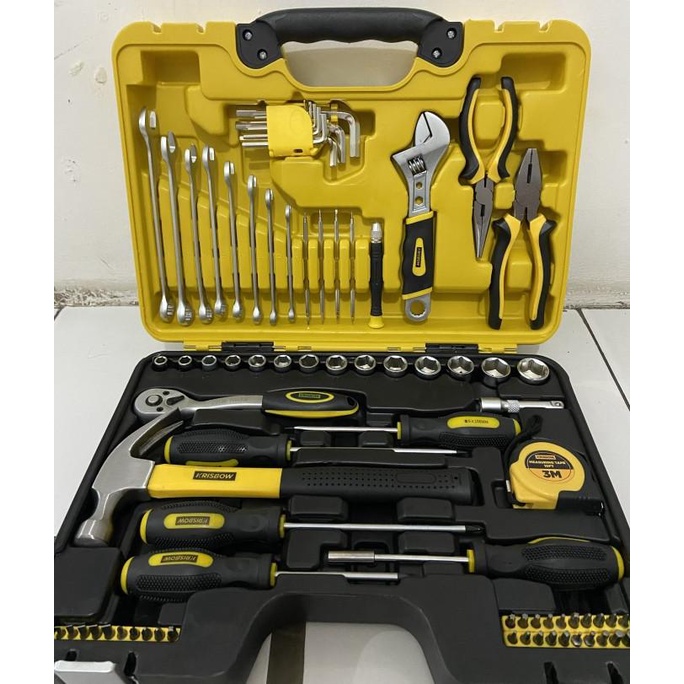 Mechanical Toolset Krisbow 78Pcs / Toolset Mekanik 78 Pcs Krisbow