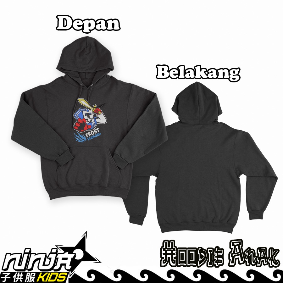 Jaket Sweeter Anak Laki laki Frost Diamond 4 gaming Hoodie Perempuan Unisex Cotton Fleece