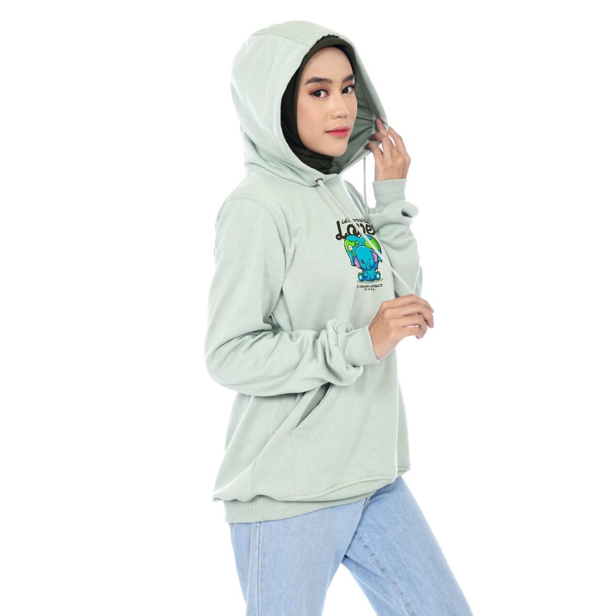 X Urband Absolute Sweater Hoodie Love Earth A275