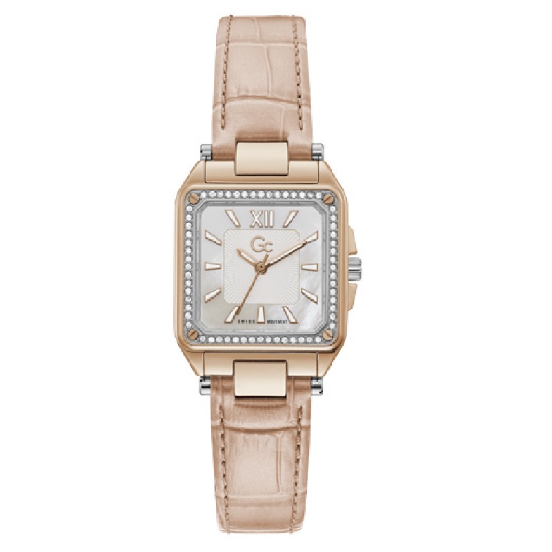 Guess watch Gc Couture Square Jam Tangan Wanita Y85005L1MF