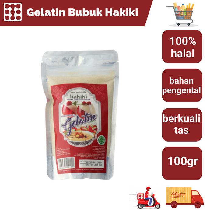 

GELATIN BUBUK HAKIKI 100 GR TERLARIS TERPERCAYA ORIGINAL