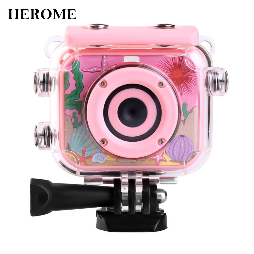 Herome Kamera Digital 1080p Anti Air Untuk Anak-Anak