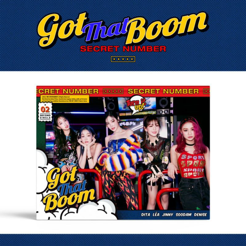 [Restock Unsealed – SHARING Album] Secret Number - Got That Boom