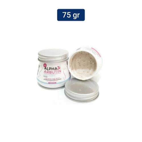 Precious Skin Alpha Arbutin Series Body and Face Scrub 75 gr