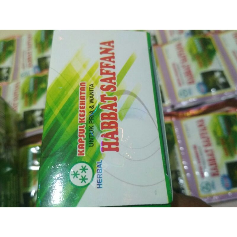 Herbal Habbat safana kapsul asam urat