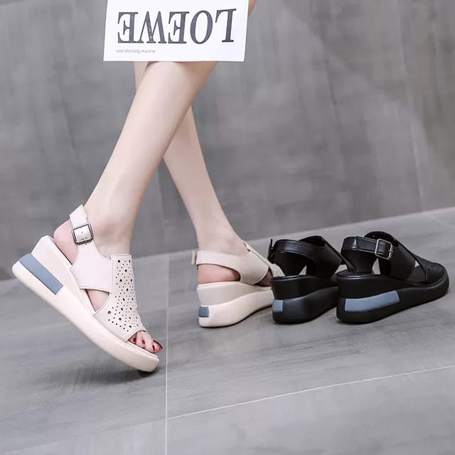 Sendal Wanita Sandal Kasual Modis Korean Style 2021