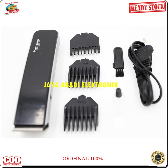 G192 ORIGINAL ALAT CUKUR RAMBUT BULU CUKURAN CAS CHARGER MESIN POTONG HAIR CUT PORTABLE CASAN BATERAI KUMIS JENGGOT BATERY BATERRY PISAU TRIMER CLIPPER PANGKAS MINI SLIM PEMANGKAS LISTRIK ELEKTRONIK ELEKTRIK PEMOTONG MITSUYAMA G192  mitsuyama original Ala