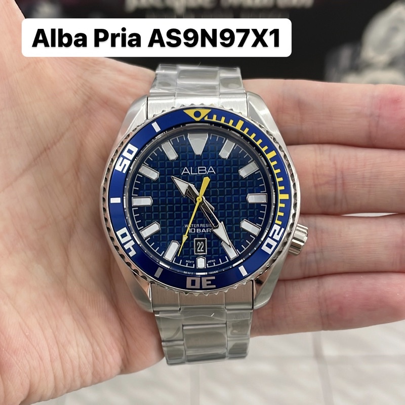 Jam Tangan Alba Pria AS9N97 AS9N97X1 Original