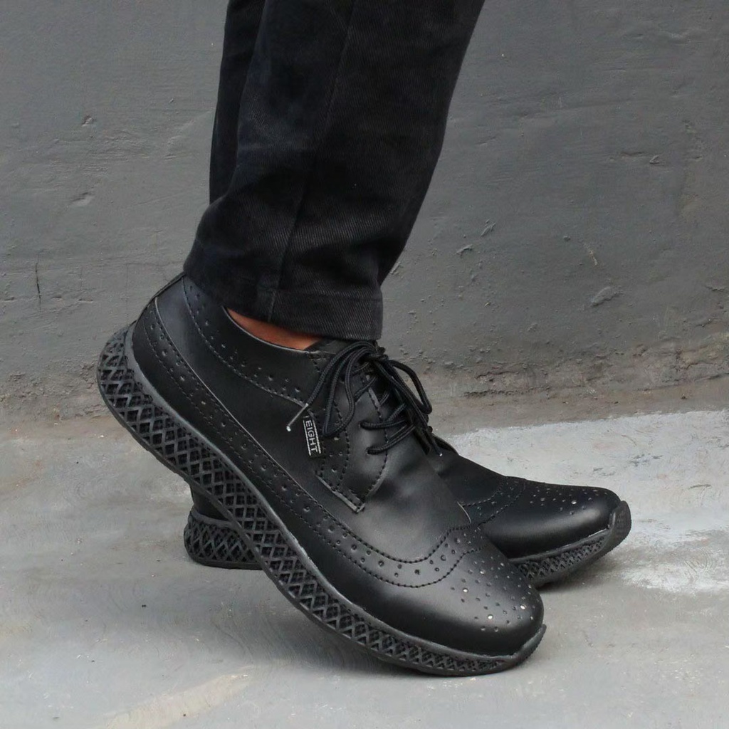 Sepatu Kerja Formal Pria Casual Terbaru Original Eight Wingtip