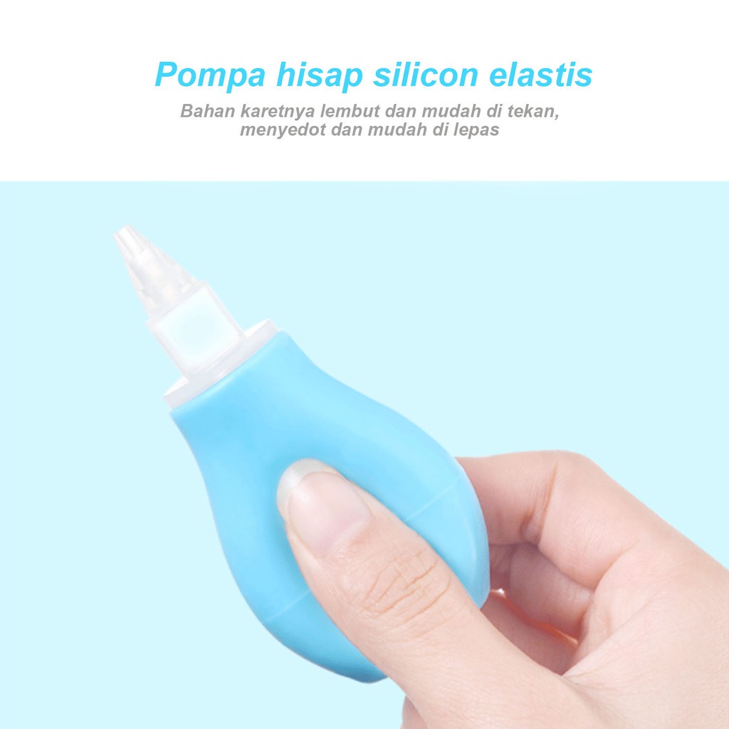 Homimart||SEDOTAN INGUS BAYI / PEMBERSIH HIDUNG / NASAL ASPIRATOR/ NOSE CLEANER