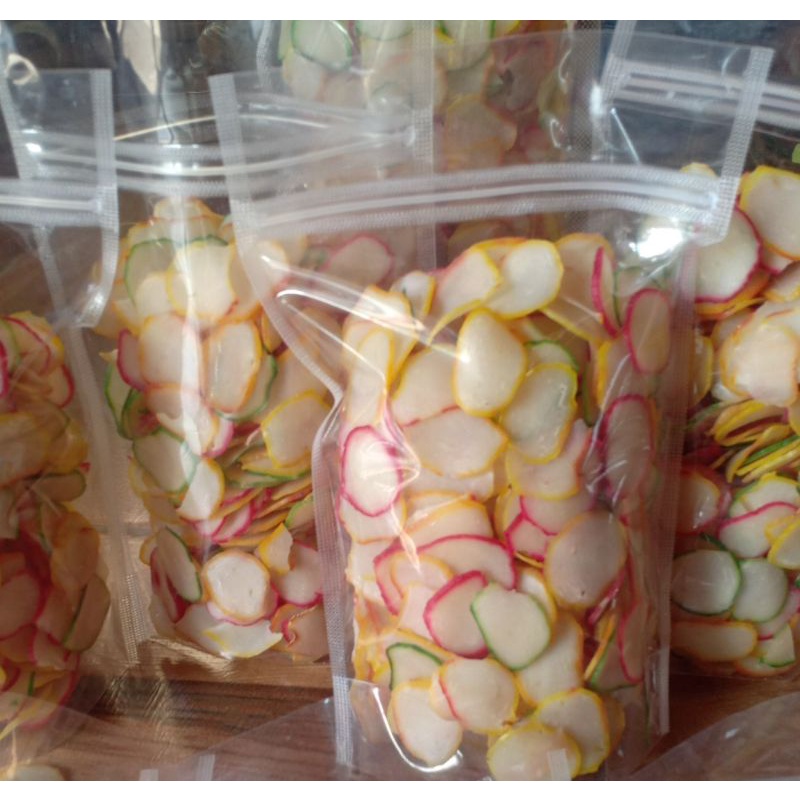 

Kerupuk Bawang /kerupuk warna warni 250gram