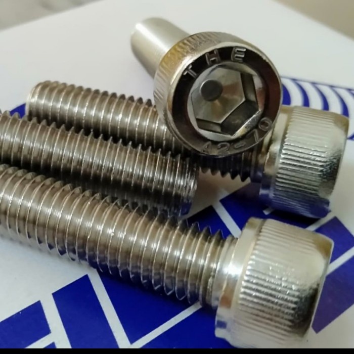 GHM BAUT L M 4 x 10 L HEX SOCKET HEAD CAP SCREW STAINLES STELL SS304 GROSR