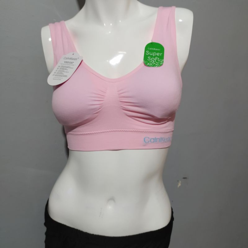 Bra sport  super soft bahan serat bambo