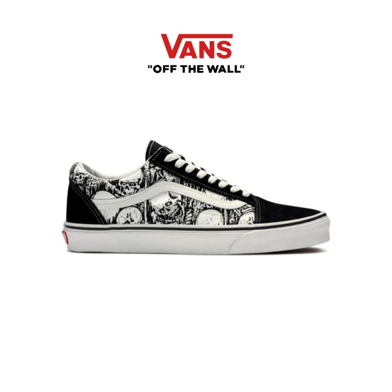 Vans Old Skool Forgotten Bones Black White Original